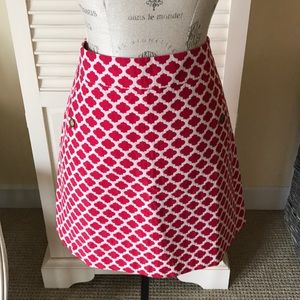 NWT Loft Geometric Skirt Size 12